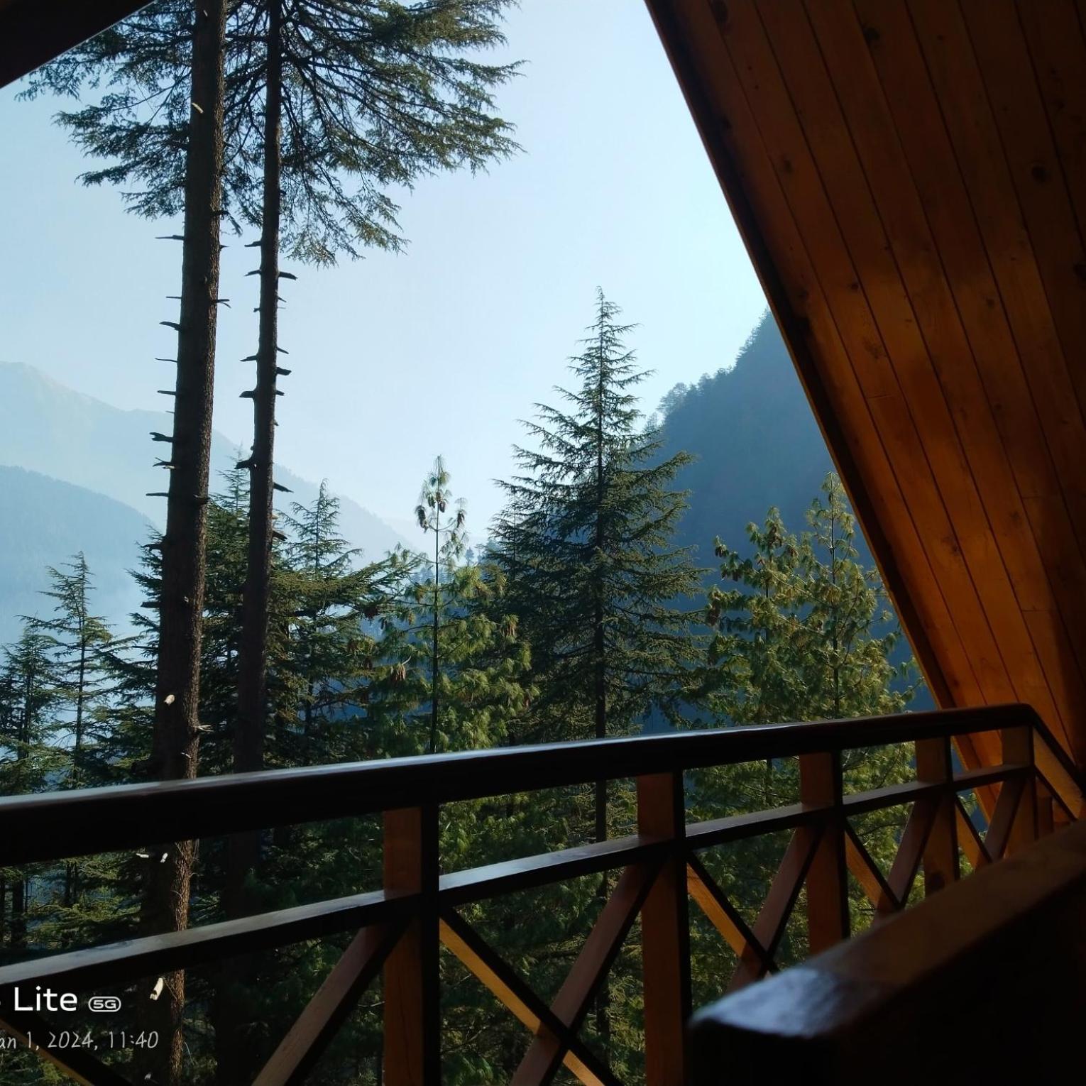 Forest View Cottage Jibhi Kültér fotó